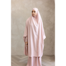Aisha Two Piece Jilbaab - Classic Pink (B4)
