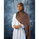 Jersey Hijab - Ginger Brown