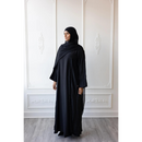 Eid Abaya Shimmery Glam Fancy Abaya (Black)