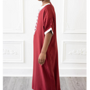 Kids Moroccan Short Sleeve (Flame Red)