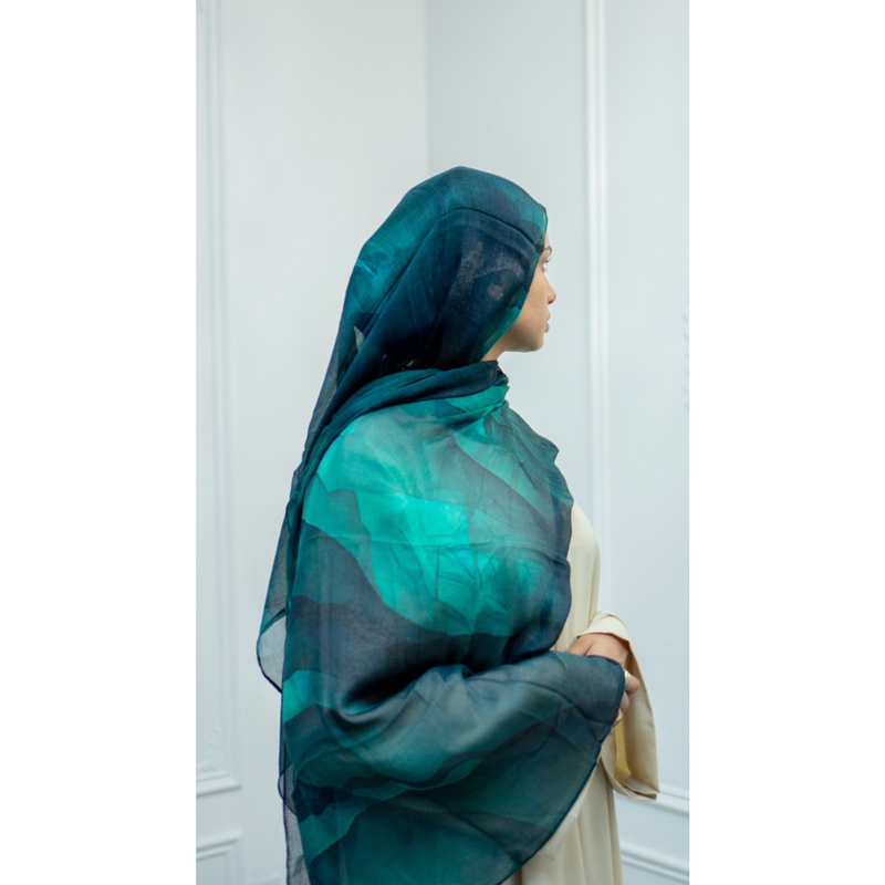 Viscose Modal Hijab MIDI Size (High Tide)