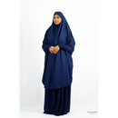 Aisha Two Piece Jilbaab (Navy Blue)