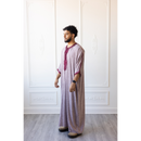Moroccan 3/4 Sleeve Thobe (Dust Storm)