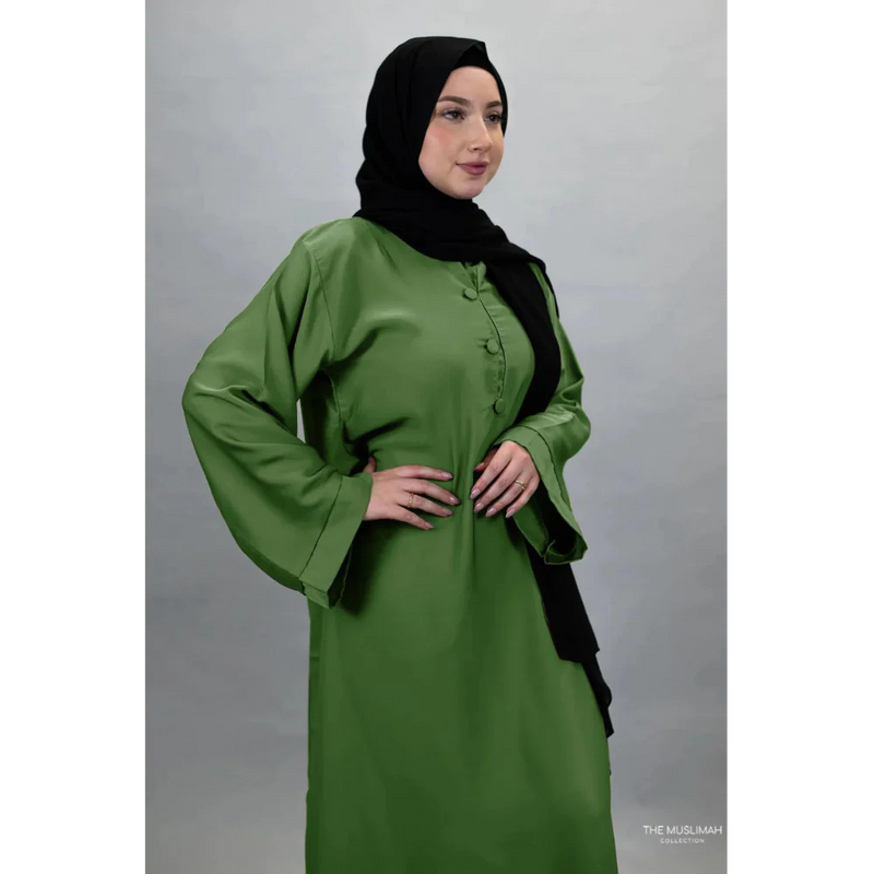 Sale Eden Turkish Abaya Aloe Vera