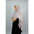 Jersey XL Hijab - Fog