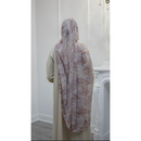 SOLD OUT Printed Chiffon Hijab -  Style 2 Blush Oasis