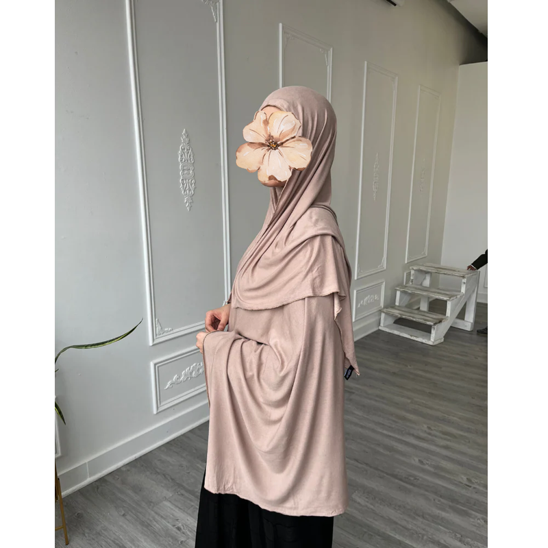 Jersey XL Hijab (Cappuccino)