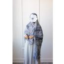 SOLD OUT Printed Chiffon Hijab - Follow the Sea