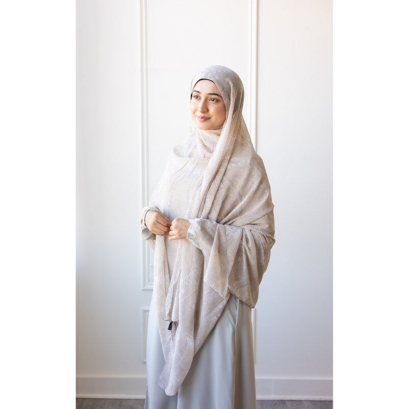 Printed Chiffon Hijab (Morning Sun)