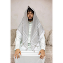 Gold and White Imamah