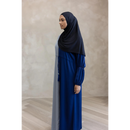 Sale Two Toned Contrast Dress (Blue)