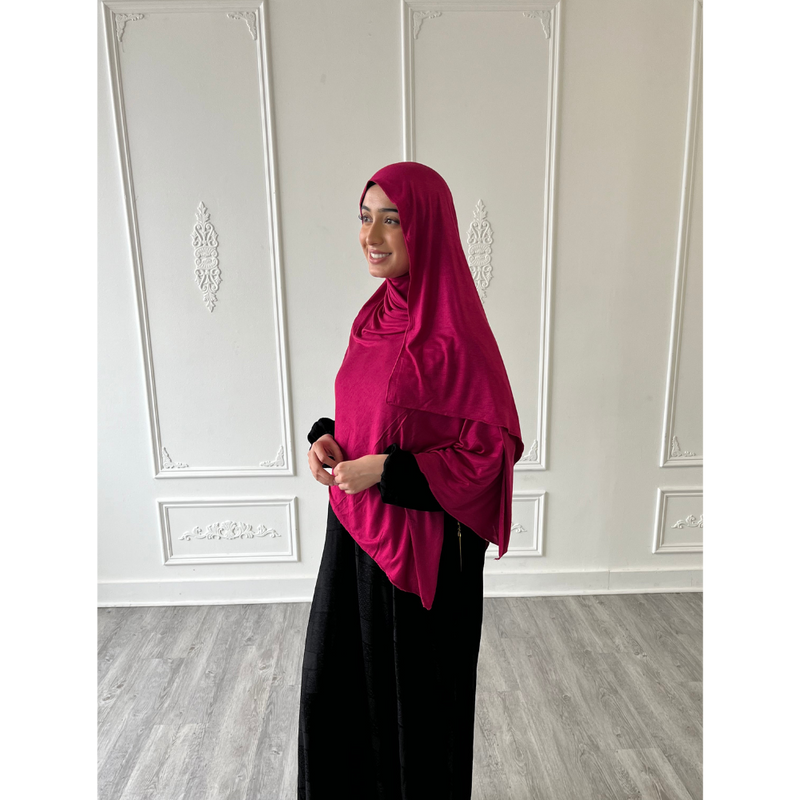 Jersey Hijab - Fuchsia