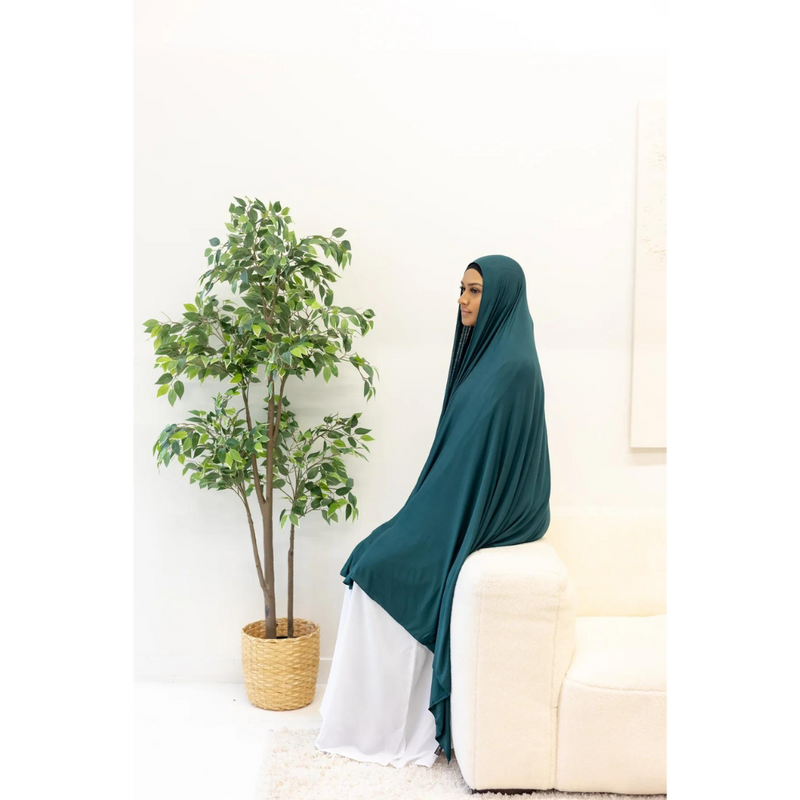 Jersey XL Hijab - Sapphire