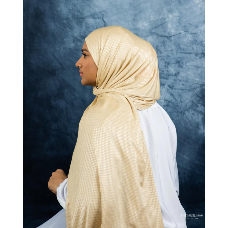 Stretch Hijab Buttermilk Yellow