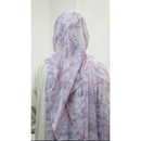SOLD OUT Printed Chiffon Hijab - Style 19 Twilight Skies