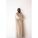 Moroccan Milifa Hoodie Thobe - Beige