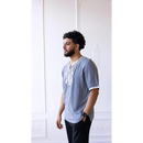 Moroccan T-Shirt (Rain Cloud)