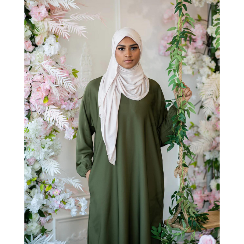 Hafsa Abaya - Sage Green