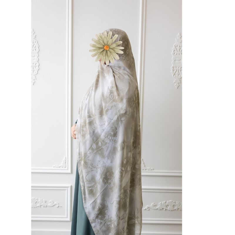 Printed Chiffon Hijab (Meadow)