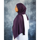 Jersey Hijab (Eggplant Purple)