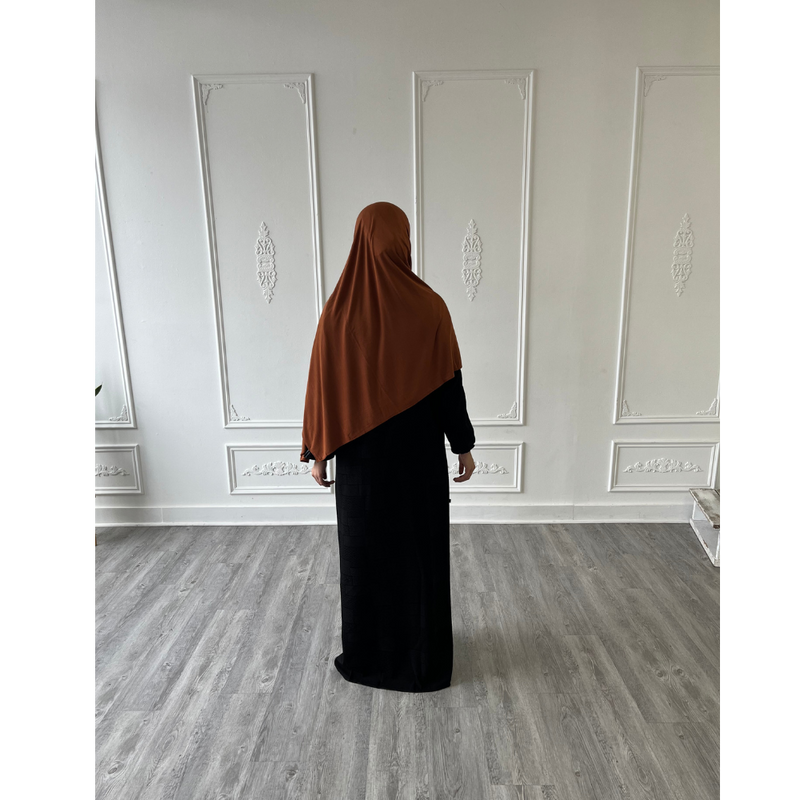 Jersey Hijab - Chestnut