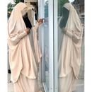 CLEARANCE SALE Aisha Two Piece Jilbaab (Sahara Nude) - 43