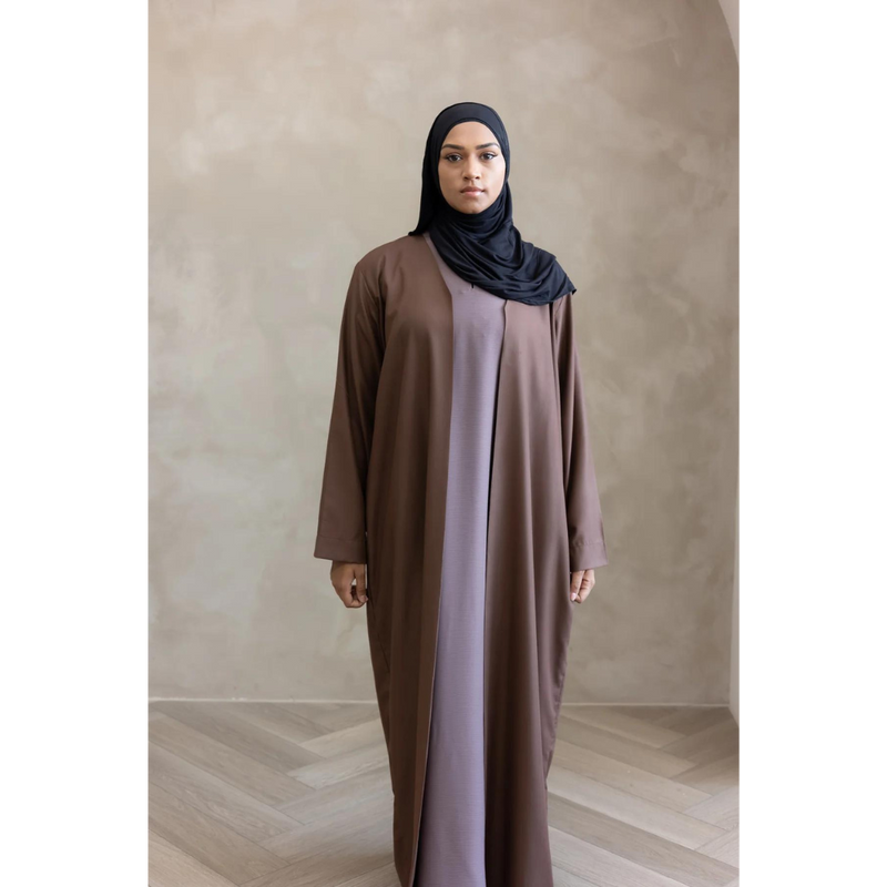CLEARANCE Sale Linen Cardigan (Coffee Brown)