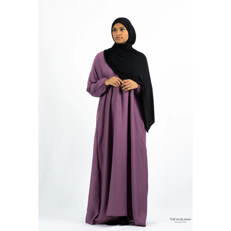 Hafsa Abaya - Dusty Purple
