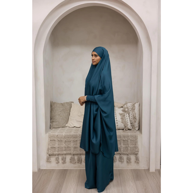 Aisha  Two Piece Jilbaab Sapphire