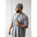 TrueFit Brimless Kufi Skullcap (Iron Grey)