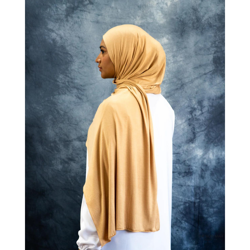 Golden Jersey Hijab