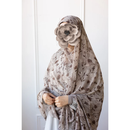SOLD OUT Printed Chiffon Hijab - Brown Orchid