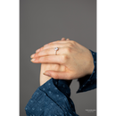 Cubic Zirconia Sterling Silver Halo Ring