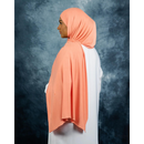 Jersey Hijab (Peach)