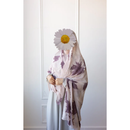 Printed Chiffon Hijab (Maple Leaf)