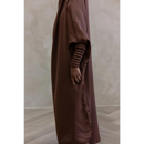 CLEARANCE SALE Zaynab Girls Jilbaab Kids (Coffee Brown)