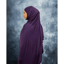 Jersey XL Hijab (Eggplant Purple)