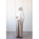 Butter Khadija Abaya (Light Beige)