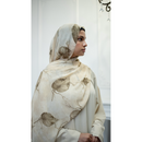 Printed Chiffon Hijab - Style 25 Olive Meadow