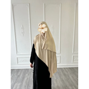 Jersey Hijab XL (Warm Ivory)