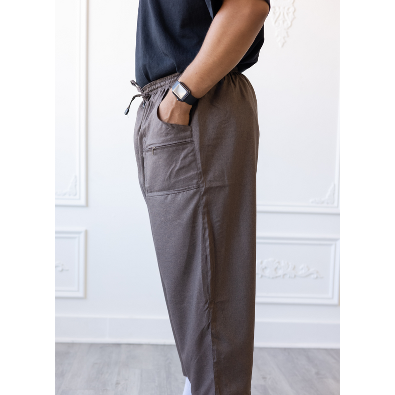 Sunnah Thobe Pants (Cedar brown) Styles May Vary.