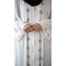 Daisy Glam Abaya (White)