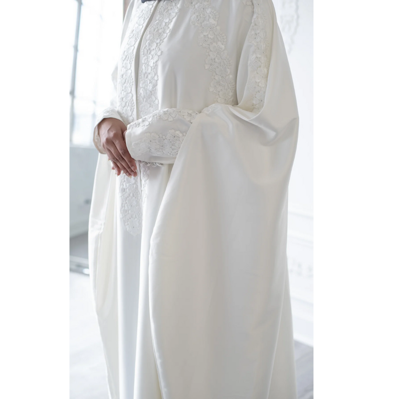Elise Ivory Satin Bridal Gown Elise Ivory Satin Bridal Gown