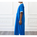 Kids Moroccan Short Sleeve (Ocean Blue)