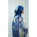 Viscose Modal Hijab MIDI Size (Shades of Blue)