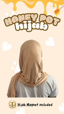 Slip & Wrap© Hijabs - Honey Pot (with Hijab magnet)
