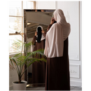 Hafsa Abaya (Coffee Brown)