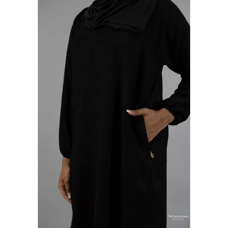 CLEARANCE Sample Sale - Basketweave Textured Abaya