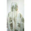 Printed Chiffon Hijab - Maple Verde (style 27)