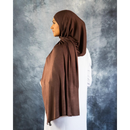 Jersey Hijab (Coffee Brown)